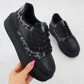 Urheilukengät Big Star -alustalla SS274358 INT2167B musta 1