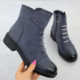 Eristetyt saappaat jezzi ASA252-5: ssä Jez437E sininen 1