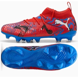 PUMA Future 8 Match PlayMakers JR FG/AG 108750-01 -kengät punainen 1