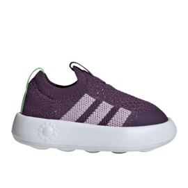 Adidas Bubbleomfy Jr Jr5990 kengät punainen 1