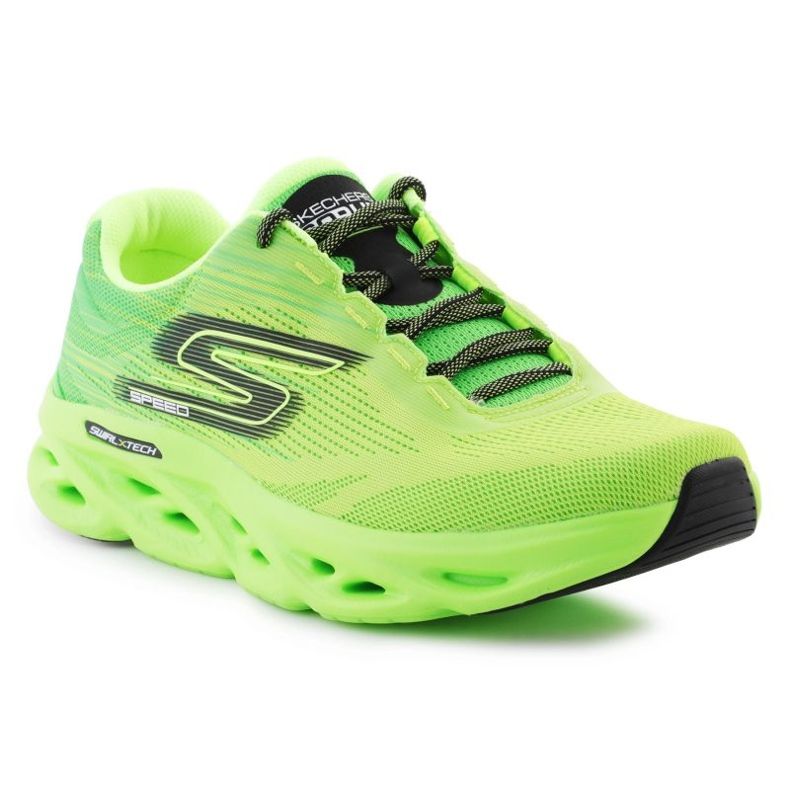 Skechers Go Run Swirl Tech Speed-Rapid Motion M 220908-GRN-kengät vihreä 1