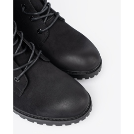 Shelvt Muodikkaat mustat työntekijät koristeellisella nauhalla 1