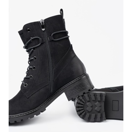 Shelvt Muodikkaat mustat työntekijät koristeellisella nauhalla 2