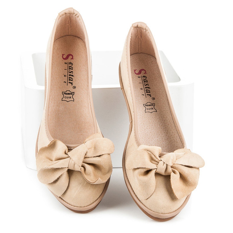 Seastar Suede ballerinat ruskea 1