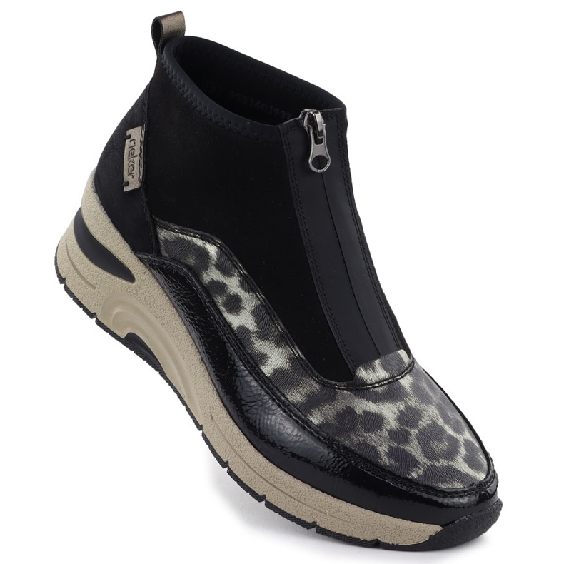 Naisten saappaat kiiloilla musta Rieker N9362-00 1