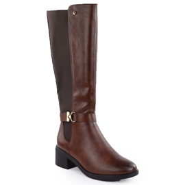 Naisten Brown Boots Evento 25kz02-9430 1