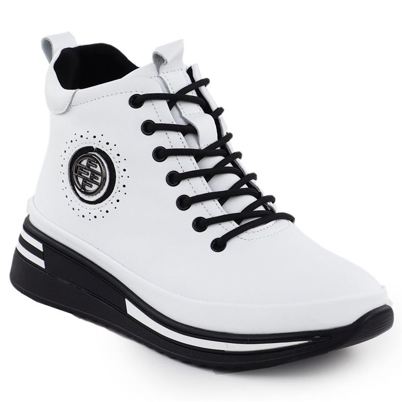 Filippo DBT4215 Nahkakiilat valkoinen 1