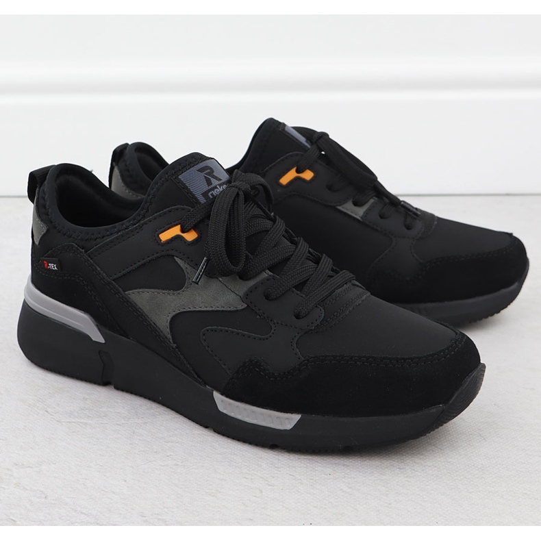 Vedenpitävät urheilukengät Musta Rieker U1403-01 2