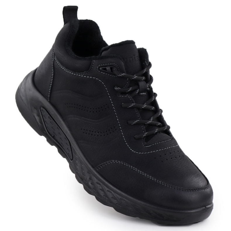 Miesten eristetyt mustat Unisoft 25mn16-9275 saappaat 1