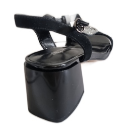 Naisten sandaalit Angel Blue TN6415 Mustakorkokengät 1