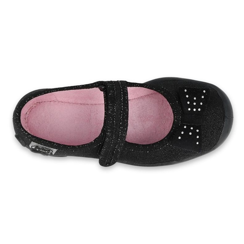 Befadon lasten balleriinit 114x240 keulalla paljeteina musta 3