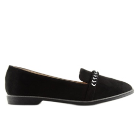 Lordsy black loafers N76 musta 2