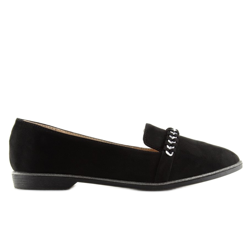 Lordsy black loafers N76 musta 2