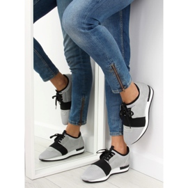 Harmaa 16-515 harmaa urheilukengät musta 1