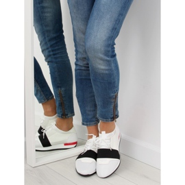 Valkoiset 16-515 VALKOINEN / PUNAINEN urheilukengät musta 2