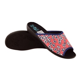 Adanex Vaaleat korallin kukkaiset tossut G1/2 valkoinen monivärinen vaaleanpunainen 3