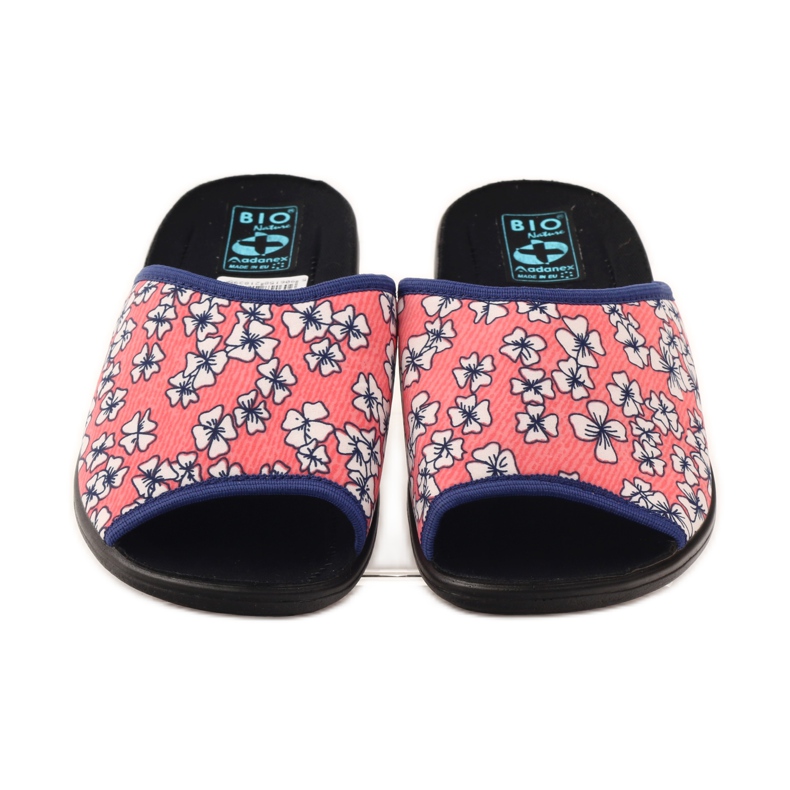 Adanex Vaaleat korallin kukkaiset tossut G1/2 valkoinen monivärinen vaaleanpunainen 4