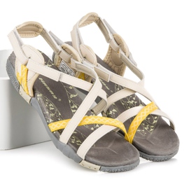 Hasby Velcro urheilusandaalit ruskea 1