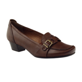 Caprice matalat kengät pumppaavat naisten kengät 24305 ruskea 1