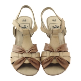 Caprice sandaalit naisten kengät 28205 ruskea 4