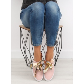 Tennarit, joissa on vaaleanpunainen nauha XL09P Pink 1