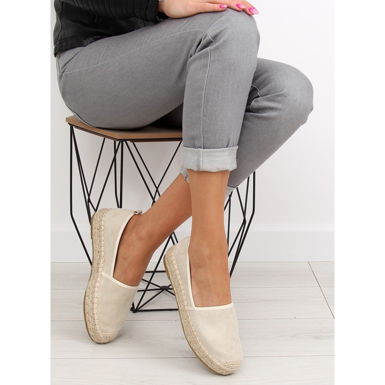 Beige espadrillit naisille BB10P beige 1
