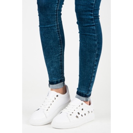 Valkoiset tennarit tähdet valkoinen 1