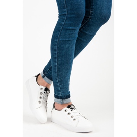 KYLIE valkoiset lenkkarit valkoinen 2