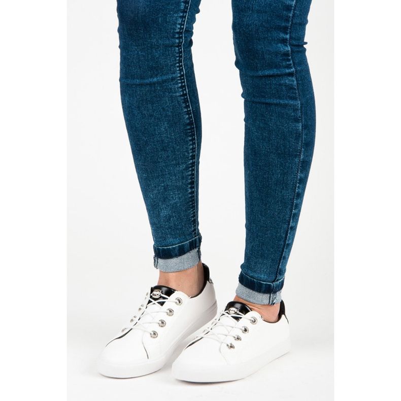 KYLIE valkoiset lenkkarit valkoinen 1