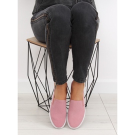 Pink XL07P Vaaleanpunaiset slipony-lenkkarit vaaleanpunainen 2