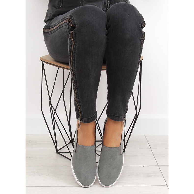 Harmaa XL07P D.GREY slipony-lenkkarit 2