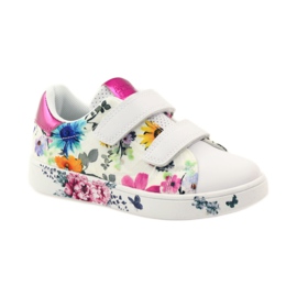 American Club Amerikkalaiset lenkkarit, joissa nahkainen sisäpohja monivärinen valkoinen 1