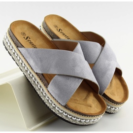 Harmaa Naisten harmaat tossut CK15P harmaa 2