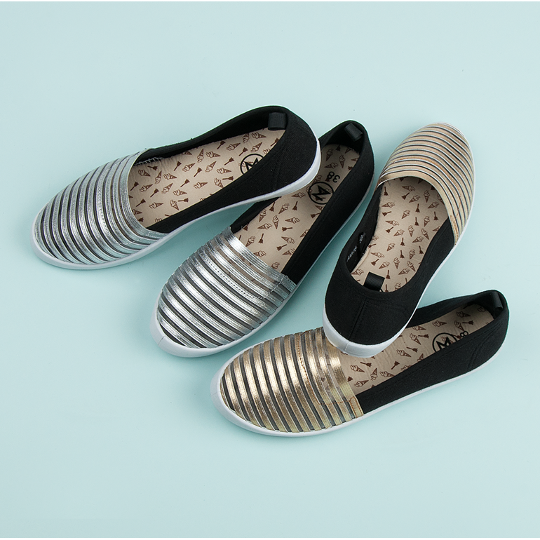 Mckeylor Tennareissa musta ja kultainen slip keltainen 1