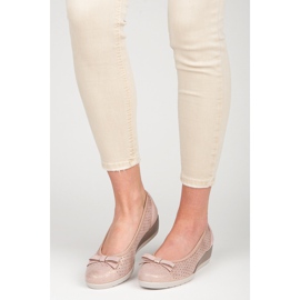 Vinceza Balerina jousella vaaleanpunainen 1