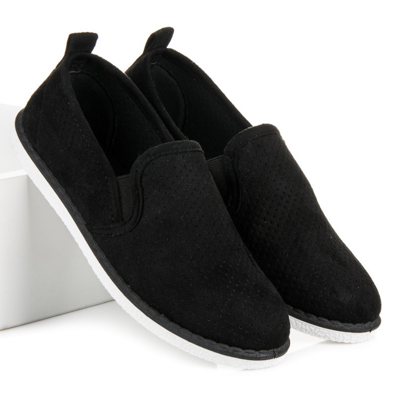 Bestelle Harjakattoiset sliponit musta 2