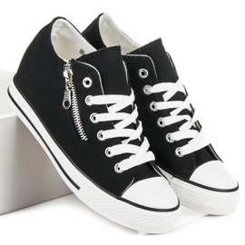 Kayla Sidotut kiilalenkkarit musta 1