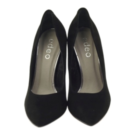 Edeo Nahkakorkokengät 3162 musta 4