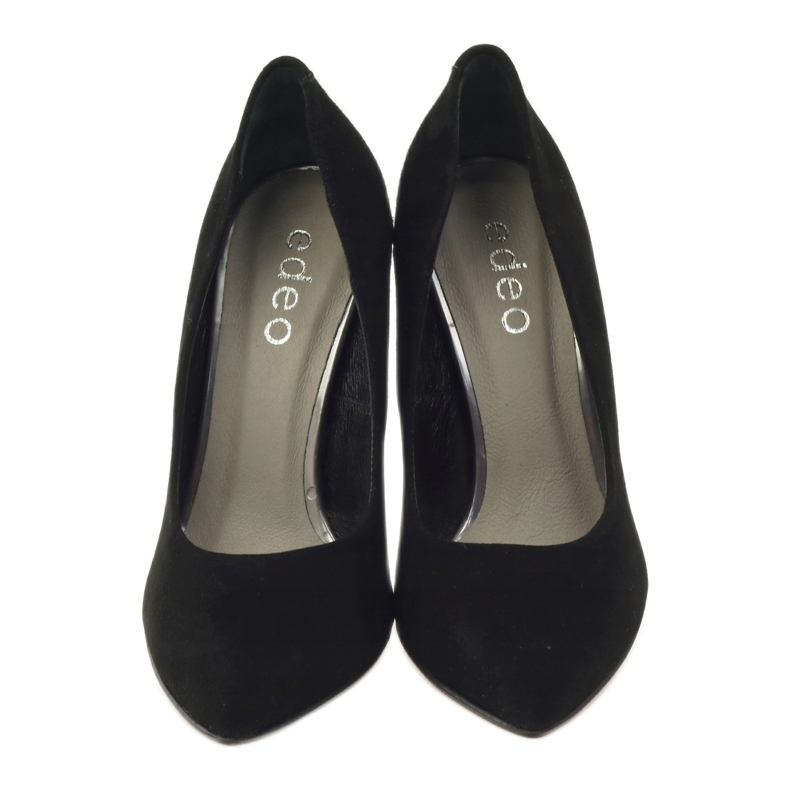 Edeo Nahkakorkokengät 3162 musta 4