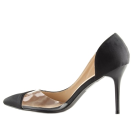 F352 mustat epäsymmetriset korkokengät 1