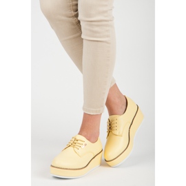 Vices Sidotut kiilakenkien ruuvipuristimet keltainen 2