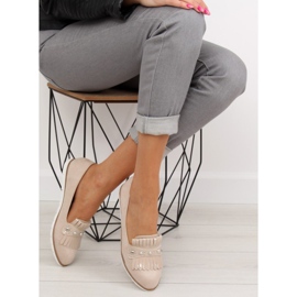 Naisten beige-loaferit DM30P Beige 2