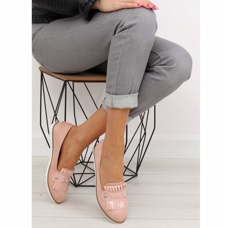 Vaaleanpunainen DM30P Vaaleanpunaiset naisten kengät 2