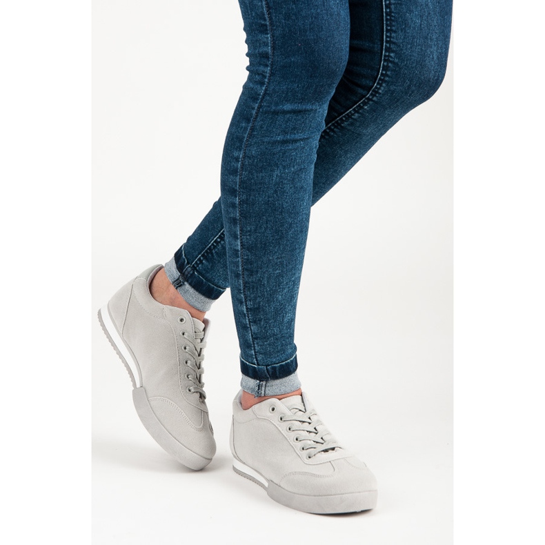 Vices Mokkanahkaiset urheilukengät harmaa 2