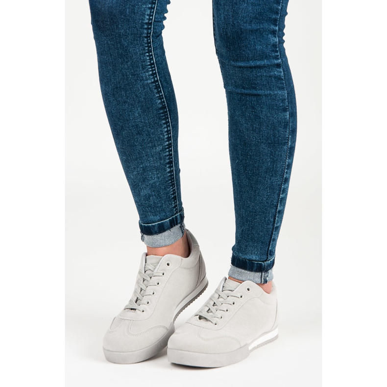 Vices Mokkanahkaiset urheilukengät harmaa 1