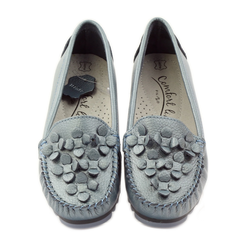 Filippo Siniset mokasiinikengät F 138 sininen 4