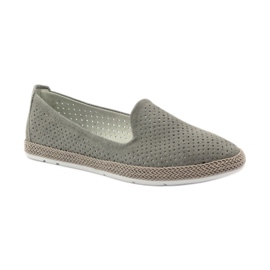 Filippo Grey Lords balerinat F 081 espadrillit harmaa 1