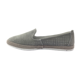 Filippo Grey Lords balerinat F 081 espadrillit harmaa 2