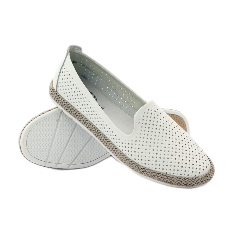 Filippo Lords ballerina espadrilles F 081 valkoinen 3