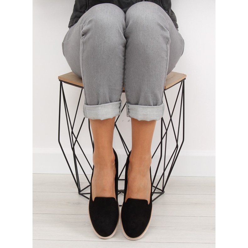 Mokasiinit lordsy musta T309P musta 2